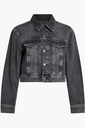 Karl Lagerfeld Embellished Logo Denim Jacket for Women | The Deal Outlet
