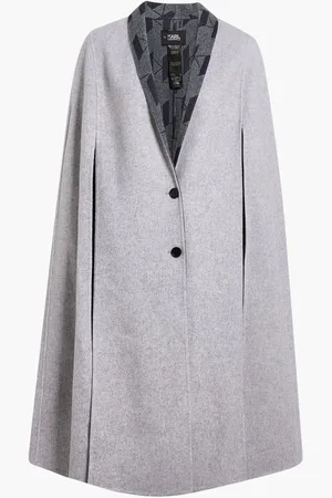 Karl Lagerfeld Reversible Cape W Monogram for Women | The Deal Outlet