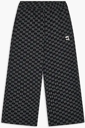 Karl Lagerfeld Jacquard Logo Culottes for Women | The Deal Outlet