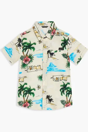 Guess Poly Fluid Ss Shirt for Boys | The Deal Outlet