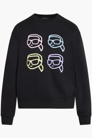 Karl Lagerfeld Ikonik 20 Outline Sweatshirt for Women | The Deal Outlet