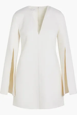 Michael Kors Df Plush Cashgora V Dress for Women | The Deal Outlet