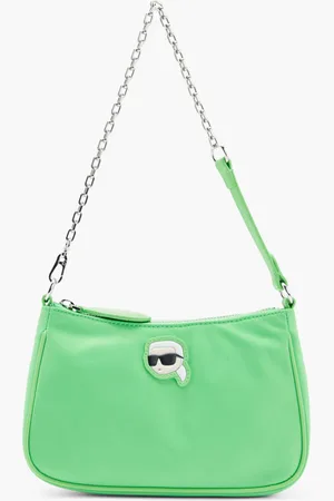 Karl Lagerfeld K/ikonik 2.0 Nylon Sm Zip Sb for Women | The Deal Outlet