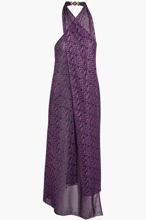 VERSACE Swim Robe Geo Poly Versaec Print+lamina for Women | The Deal Outlet