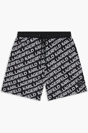 Karl Lagerfeld Diagonal Board Shorts for Men | The Deal Outlet