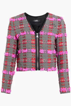 Karl Lagerfeld Boucle Jacket for Women | The Deal Outlet