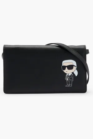 Karl Lagerfeld Kikonik 2 Leather Flap Woc for Women | The Deal Outlet