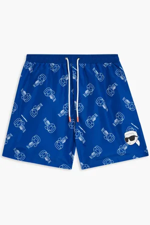 Karl Lagerfeld Ikonik 20 Aop Med Boardshorts for Men | The Deal Outlet