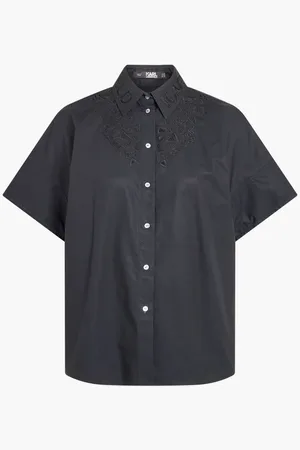 Karl Lagerfeld Ss Embroidered Shirt for Women | The Deal Outlet