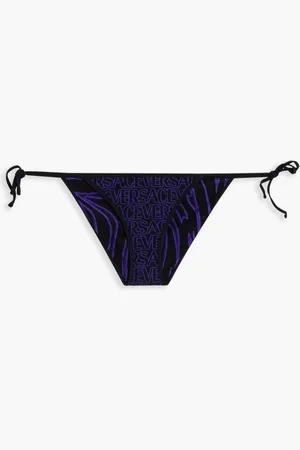VERSACE Swim Slip Reversible Lycra Miranda Zebra+ for Women | The Deal Outlet