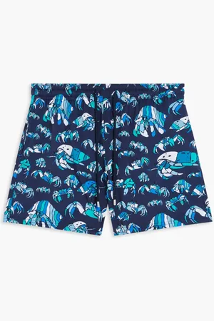 Vilebrequin Moorise Maillot De Bain Cr24 Hermit Crab Str Bleu Marine for Men | The Deal Outlet