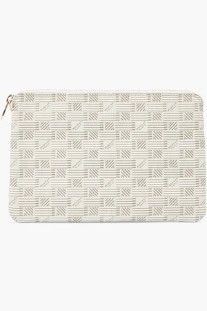MOREAU Folio Pouch With Zip Closure And Leather Wristlet for Women | The Deal Outlet