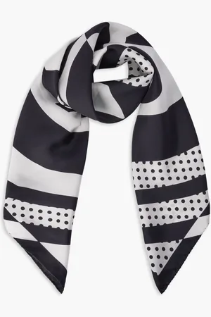 Karl Lagerfeld Kcircle Silk Scarf for Women | The Deal Outlet
