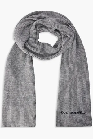 Karl Lagerfeld Kessential Logo Scarf for Women | The Deal Outlet