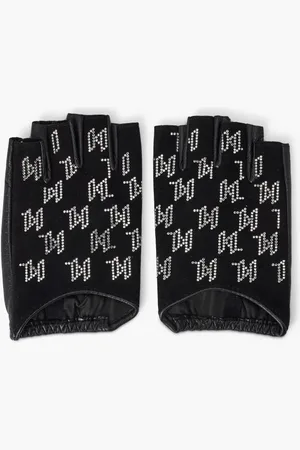 Karl Lagerfeld Kmonogram Rhnstn Fl Glove for Women | The Deal Outlet