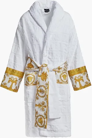 VERSACE I Love Baroque Bathrobe White | The Deal Outlet