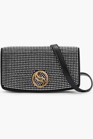 Stella McCartney Wallet W/strap All Over Crysta for Women | The Deal Outlet