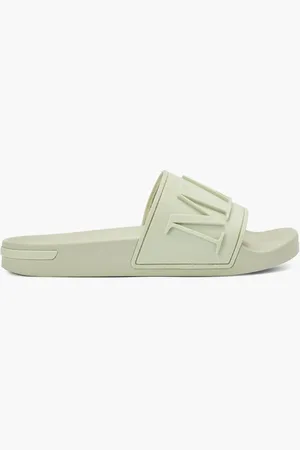 Mallet Mal-let Split Logo Slider Mint Womens for Women | The Deal Outlet