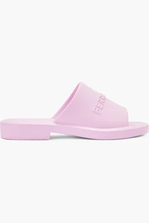 Salvatore Ferragamo Giuneva Logo Slides for Women | The Deal Outlet