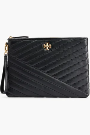 Tory Burch Kira Chevron Small Pouch for Women | The Deal Outlet