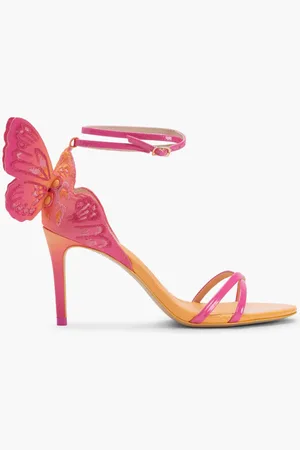 SOPHIA WEBSTER Chiara Embroidery Mid Sanda for Women | The Deal Outlet
