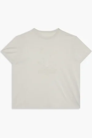 Maison Margiela Avp Logo Chalk T-shirt for Men | The Deal Outlet