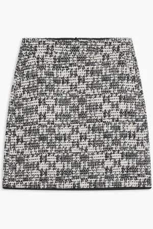 Karl Lagerfeld Check Boucle Skirt for Women | The Deal Outlet