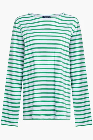 SAINT JAMES Minquiers Moderne Stripes Top for Women | The Deal Outlet