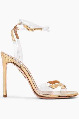 Aquazzura Illusions Plexi Sandal 105 for Women | The Deal Outlet