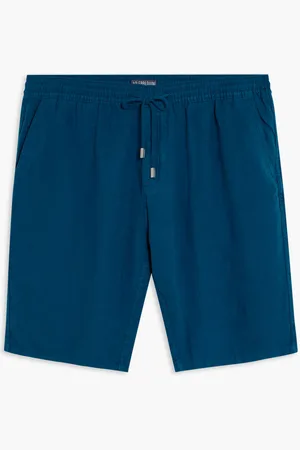 Vilebrequin Solid Linen Bermuda for Men | The Deal Outlet