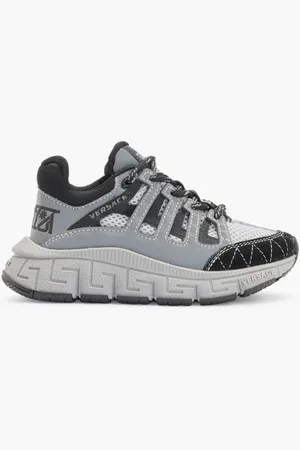 VERSACE Sneaker Trigreca Low Top Fabric+calf Leather+fabric | The Deal Outlet
