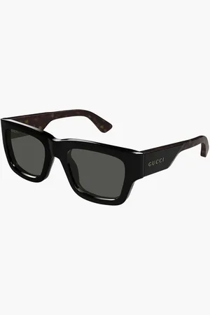 Gucci Gg1670sk-001 Recycled Ac Sunglasses, 52 for Women | The Deal Outlet