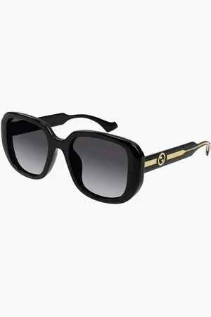 Gucci Gg1557sk 001 Sunglasses, 54 for Women | The Deal Outlet
