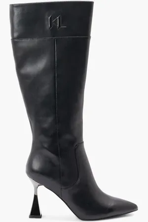 Karl Lagerfeld Debut Hi Leg Boot for Women | The Deal Outlet