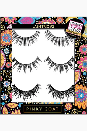 Pinky Goat Lash Packs Lash Trio 2 for Women | The Deal Outlet