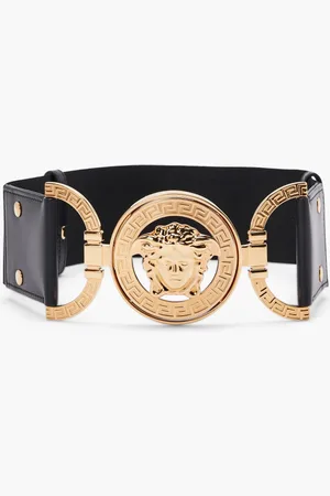 VERSACE Belt 60 Biggie Medusa Vitello for Women | The Deal Outlet