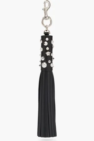 VERSACE Plain Fribged Key Ring for Women | The Deal Outlet