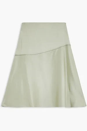 Jil Sander Skirt 50 Emb (wq350600) Enverse Satin -shiny Side for Women | The Deal Outlet