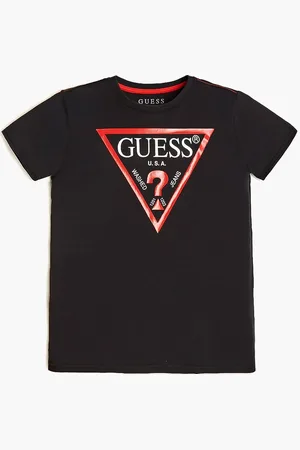 Guess Triangle Logo T-shirt for Boys | The Deal Outlet