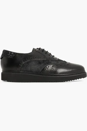 Geox Thymar Leather Oxford for Women | The Deal Outlet