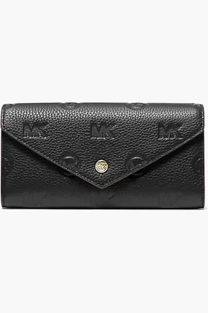 Michael Kors Leather Embossed Wallet for Women | The Deal Outlet