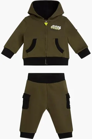 Guess Logo Brand Track Suit 2 Pc Set for Boys | The Deal Outlet