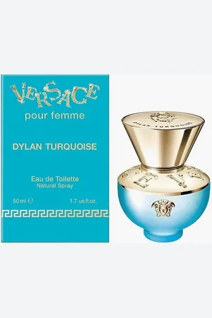 VERSACE Dylan Turquoise Eau De Toilette Natural Spray 50 Ml for Women | The Deal Outlet