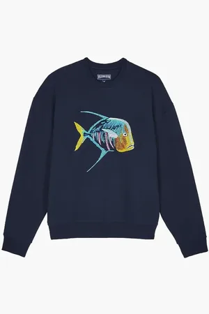 Vilebrequin Fish Printed Sweatshirt for Men | The Deal Outlet