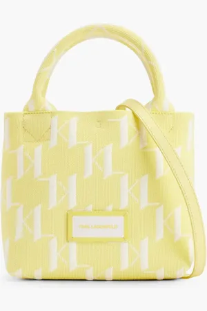 Karl Lagerfeld Kmonogram Knit Sm Tote for Women | The Deal Outlet