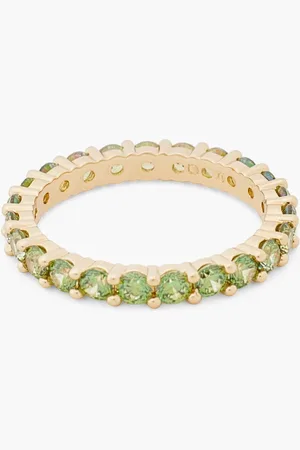 Swarovski Sjc Matrix Ring Green Gre/gos 52 Mm for Women | The Deal Outlet