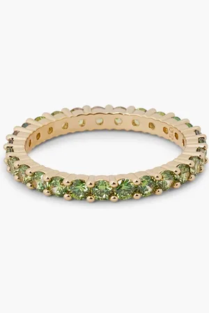 Swarovski Sjc Matrix Ring Green Gre/gos 60 Mm for Women | The Deal Outlet