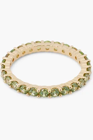 Swarovski Sjc Matrix Ring Green Gre/gos 58 Mm for Women | The Deal Outlet