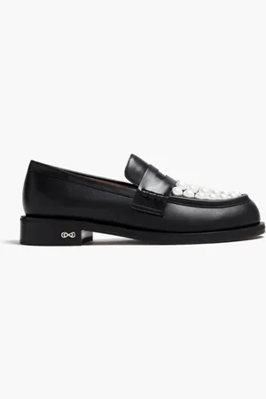 MACH AND MACH Sirene Pearl Loafers for Women | The Deal Outlet