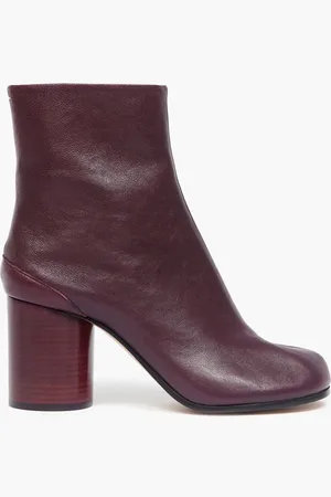 Diesel Tabi 80mm Leather Ankle Boots for Women | The Deal Outlet